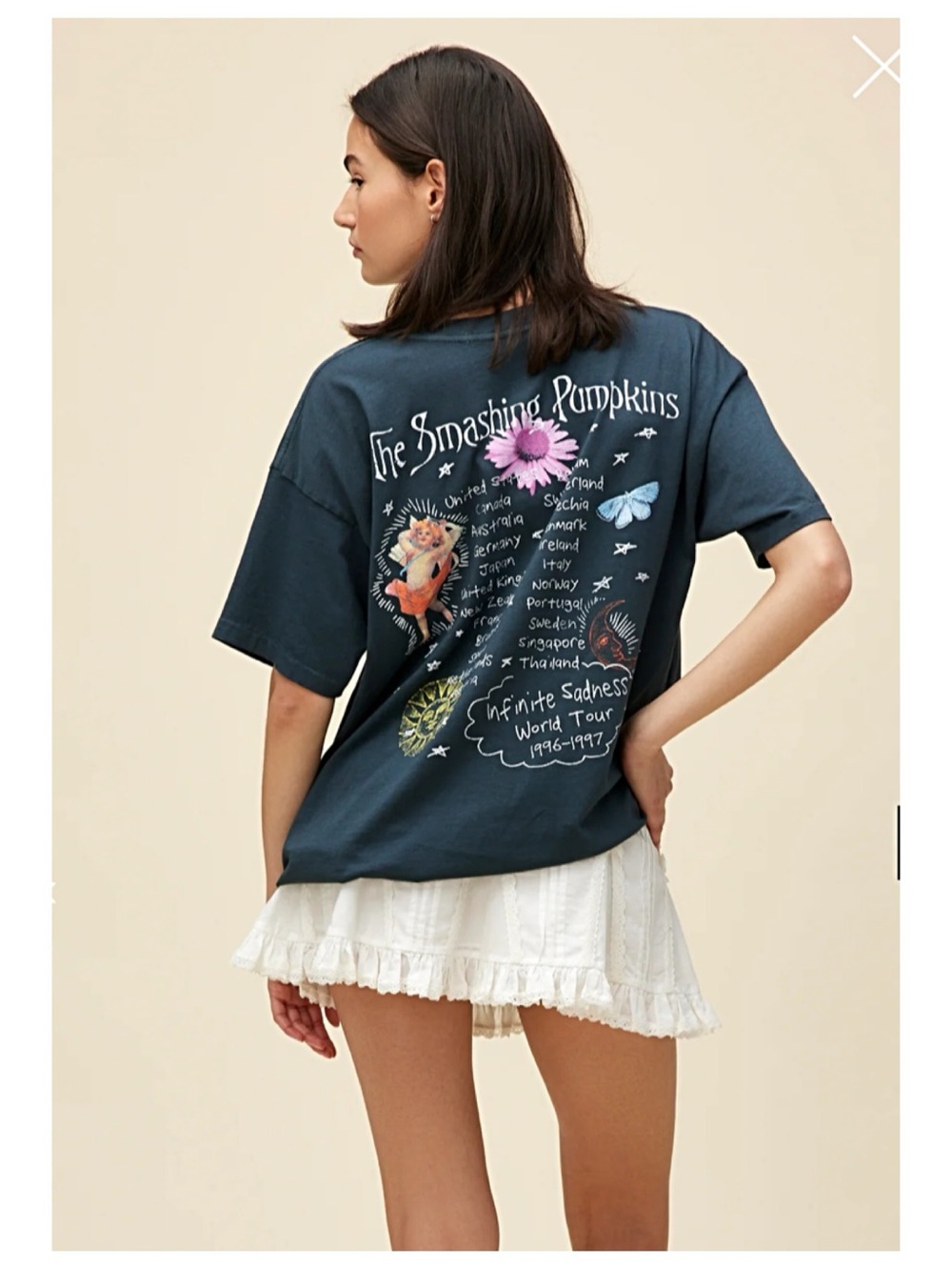 Rare DAYDREAMER Smashing Pumpkins Infinite Sadness Tee XL Vintage Style Shirt XL - Picture 3 of 9